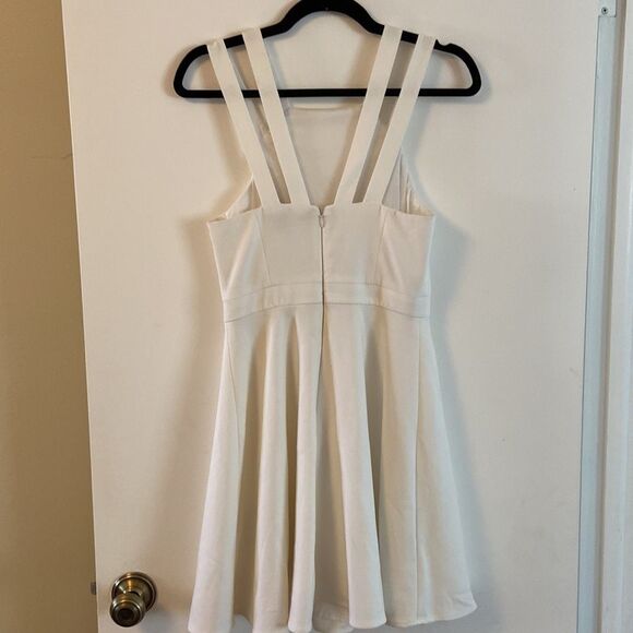 French‎ Connection White Minidress - Size 6 - Picture 5 of 8